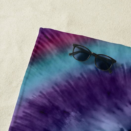 Serviette de plage (En situation)