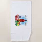 Serviette de plage (Devant)