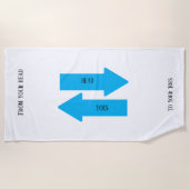 Serviette de plage (Devant)