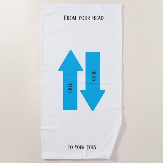 Serviette de plage (Devant)