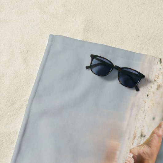 Serviette de plage (En situation)