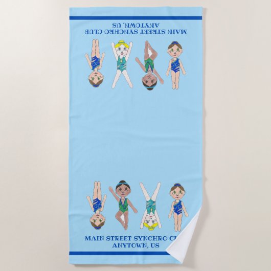 Serviette de plage (Devant)