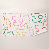 Serviette de plage (Serviette de bain)
