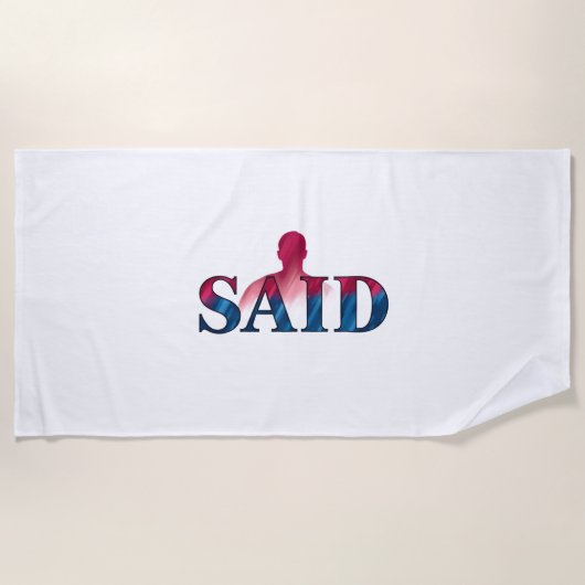 Serviette de plage (Devant)