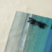 Serviette de plage (En situation)