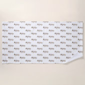 Serviette de plage (Devant)