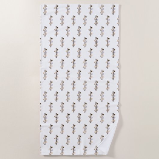 Serviette de plage (Devant)