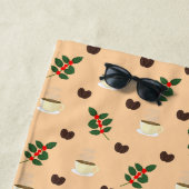 Serviette de plage (En situation)