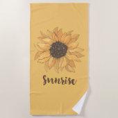 Serviette de plage (Devant)