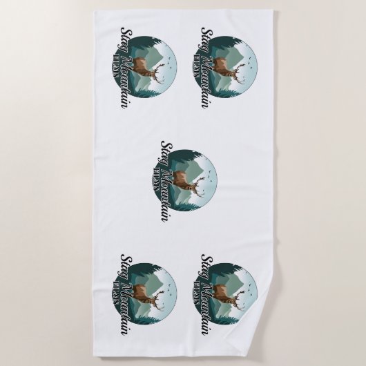 Serviette de plage (Devant)