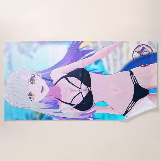 SERVIETTE DE PLAGE 音無むおん ビーチタオル ビキニスタイル2020夏 (Devant)