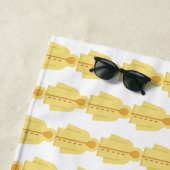 Serviette De Plage 042-imperméable (En situation)