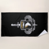 Serviette De Plage 101e division aéroportée Afghanistan (Devant)