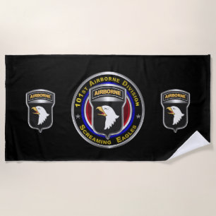 Serviette De Plage 101e division aéroportée “Air Assault Ranger" 