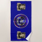 Serviette De Plage 160e ESCADRON DE NUIT des opérations spéciales   (Devant)