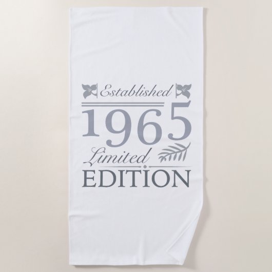 Serviette De Plage 1965 Limited Edition 60e anniversaire (Devant)