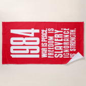 SERVIETTE DE PLAGE 1984 (Devant)