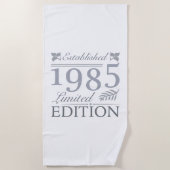 Serviette De Plage 1985 Limited Edition 40e anniversaire (Devant)