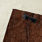 Serviette De Plage #1 Papa Cuir aspect (En situation)
