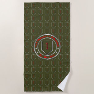 Serviette De Plage 1re division d'infanterie 