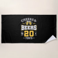 20Th Birthday Cheers And Beers Birthday