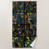 Serviette De Plage 24 cats in one (Devant)