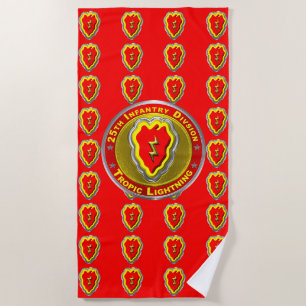Serviette De Plage 25e division d'infanterie 