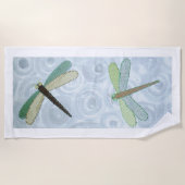 Serviette De Plage 2 libellules #1 (Devant)