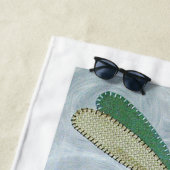 Serviette De Plage 2 libellules #1 (En situation)