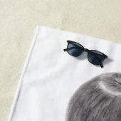 SERVIETTE DE PLAGE 3個のりんご　縦 (En situation)