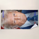 Serviette De Plage 45ème et 47ème président des États-Unis Donald Tru (Devant)