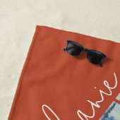 Serviette De Plage 4 Bande de film photo - Nom du script - Art de lig (En situation)