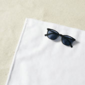 Serviette de plage 70 po x 35 po (En situation)