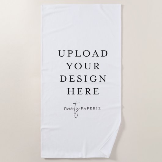 Serviette de plage 70 po x 35 po (Devant)