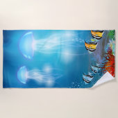 Serviette de plage 7 sous-marine (Devant)