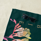 Serviette De Plage 7e anniversaire Mariage Frésis en cuivre (En situation)