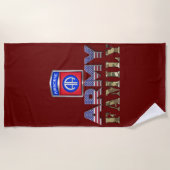 Serviette De Plage 82e division aéroportée (Devant)