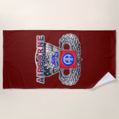 Serviette De Plage 82e division aéroportée (Devant)