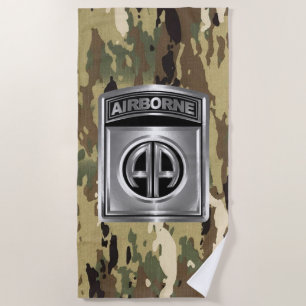 Serviette De Plage 82e division aéroportée
