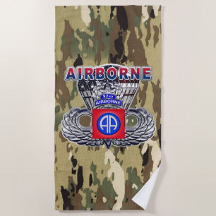 Serviette De Plage 82e division aéroportée 