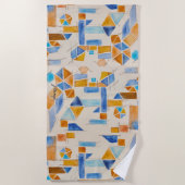 SERVIETTE DE PLAGE Â (Devant)