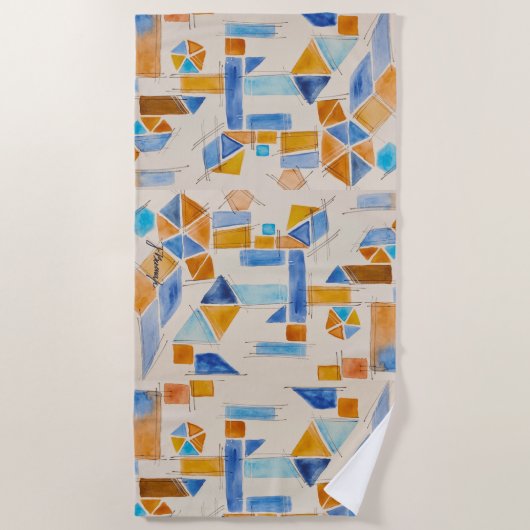 SERVIETTE DE PLAGE Â (Devant)