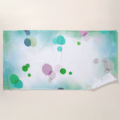 Serviette de plage à cercle flottant (Devant)