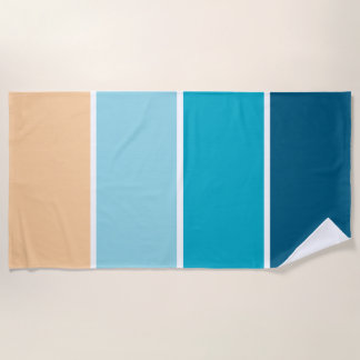 Serviette de plage à dégradé
