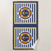 Serviette De Plage À l'Ancre (Devant)