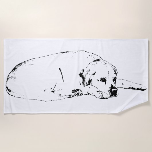 Serviette De Plage À l'avenir (Devant)