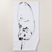 Serviette De Plage À l'avenir (Devant)