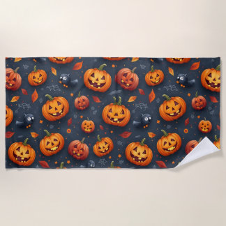 Serviette de plage à thème Halloween