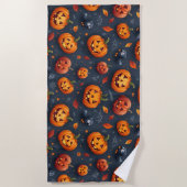 Serviette de plage à thème Halloween (Devant)