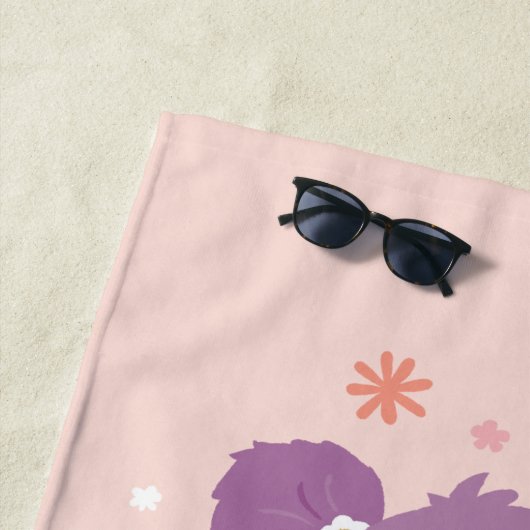 Serviette De Plage Abby Cadabby | Nature Girl (En situation)
